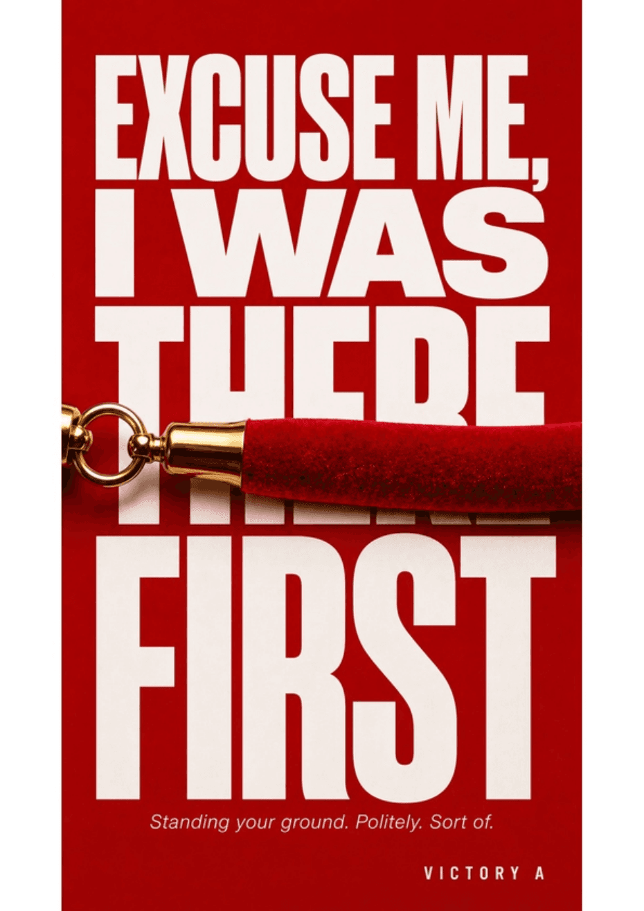 Excuse Me, I Was There First