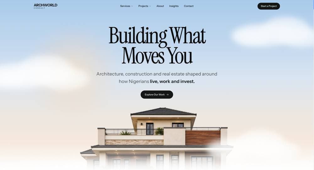 ARCHWORLD homepage
